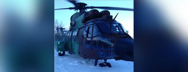 Shpëtohen 4 persona të izoluar<br />shtatzëna refuzon helikopterin