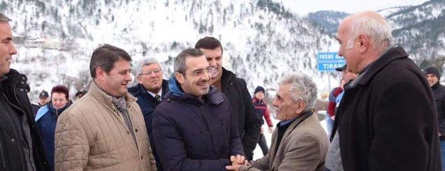 Tahiri në Fushë-Arrëz e Qafë Mali<br />inspektim dhe ndihma për banorët