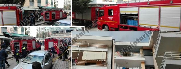 Tiranë, zjarr në një pallat, vdes<br />në ashensor nëna e një fëmije