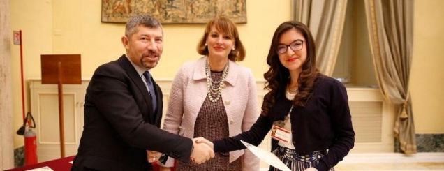 ​Ornela, vajza shqiptare nga Asti që<br />fiton çmimin e studimeve evropiane