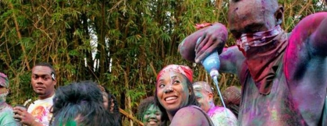 Karnavalet e shthurura të Usain<br />Bolt me femrat në Trinidad/ FOTO