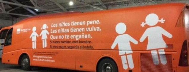 Spanjë, ndalohet lëvizja e autobuzit <br />me mbishkrime anti-transgjinore