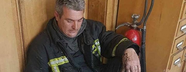 Veliaj-zjarrfikësve:Shpëtuat një<br />pasuri kombëtare te Biblioteka