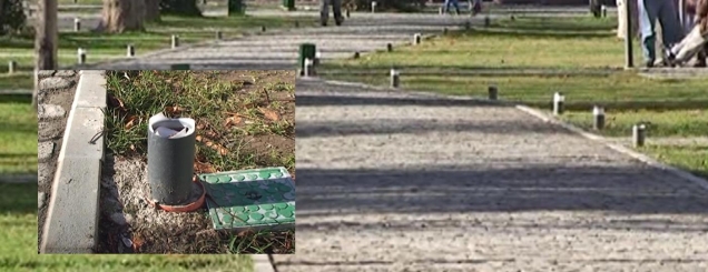 Berat,dëmtohen e vidhen ndriçuesit<br />e pedonales,qendra e qytetit në te