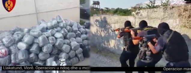 Si u zbulua sasia më e madhe <br />drogës në Vlorë, pas Lazaratit