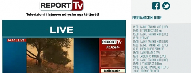 Njoftim i rëndësishëm i Report Tv<br />për teleshikuesit e Qarkut Berat