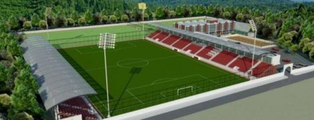 FOTO/Merr formë stadiumi i ri i <br />Partizanit, ja si duken tribunat