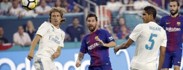 Superkupa e Spanjës, sonte akti<br />i parë i Barcelona-Real Madrid