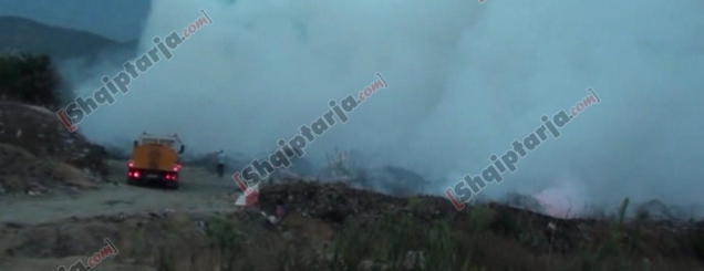 Djegia e mbetjeve urbane në<br />Fushë&ndash;Krujë, problem për banorët