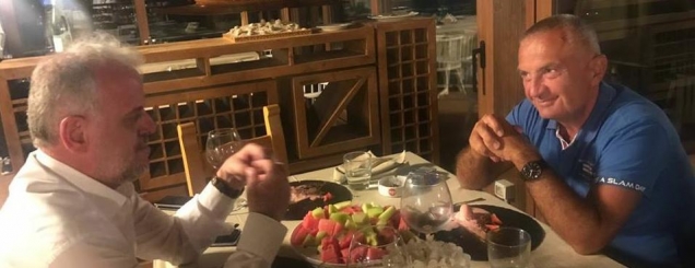 Presidenti Meta darkoi me kryetarin<br />e Kuvendit të Maqedonisë, Xhaferri