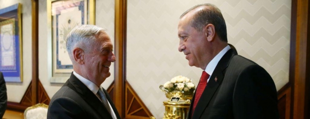​Turqi, Erdogan i shqetësuar për<br />ndihmën e SHBA-së ndaj kurdëve