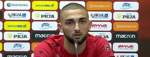 Helmohet Grezda, lojtari: Jam<br />mirë, do luaj kundër Maqedonisë