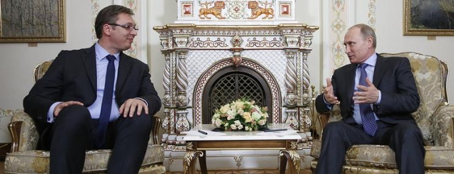 Vuçiq-Putin bisedë në telefon<br />prioritet forcimi marrdhënieve 