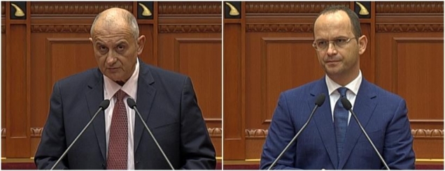 Minoriteti,Vasili:Ligji servilizëm<br />Bushati: Ministrat tuaj firmosën<br>
