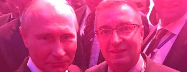 Luan Rama takon Presidentin<br />Vladimir Putin në Rusi<br>
