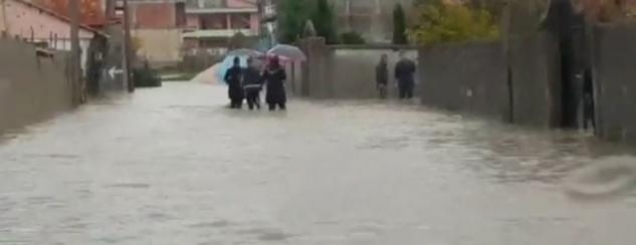Përmbytjet, PD ekip monitorimi:<br />Gjendje e rëndë nga Jugu në Veri<br>
