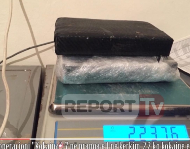 Forca e Ligjit,kapen 2 kg kokainë<br />në Shkodër,7 të arrestuar/Emrat<br /><br>
