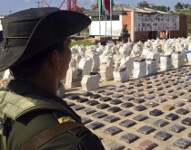 Mbi 9 tonë kokainë kolumbiane<br />drejt Shqipërisë,6 superaksionet<br>
