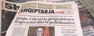 Cdo dite pas orës 19.00 gazeta<br />Shqiptarja.com on line në PDF