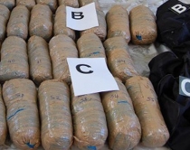 Ndalohet 25 kg drogë<br />me vlerë 500 mijë euro