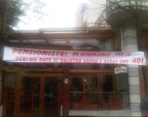 Festat Tiranë, lokal “Patricia”<br />kafe falas për pensionistët