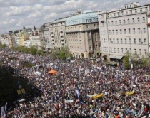 Çeki, protesta më e madhe<br />që nga rënia e komunizmit