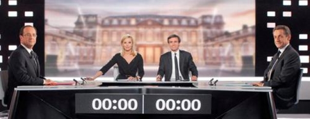 Hollande-Sarkozy, debati <br />televiziv mban pezull Francën