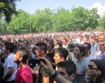 Shkup, mbyllet paqësisht <br />protesta e shqiptarëve