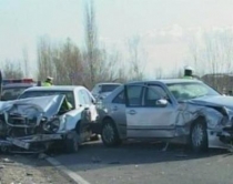 Korçë, përplasen 2 makina, një <br />i plagosur, dyshohet shpejtësia