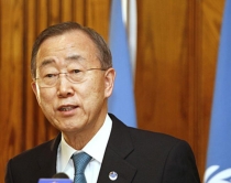 Ban Ki-Moon thirrje për ndalimin<br />e luftimeve gjatë Ramazanit