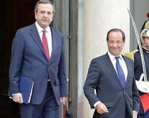 Kriza, Hollande pret Samaras: Greqia <br />në euro, por të jetë e besueshme