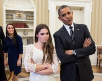 FOTOLAJM/ Presidenti Barack <br />Obama, edhe një imitues i mirë