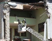 Itali, shembet një ndërtesë në<br />Napoli, nuk dihet nëse ka të vdeku