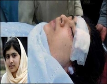 Malala, kreu i taleban&euml;ve i k&euml;rkon<br />falje, i shkruan nj&euml; let&euml;