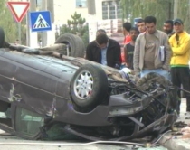 Korçë, 5 të rinj aksidentohen<br />pas festës së një ditëlindjeje