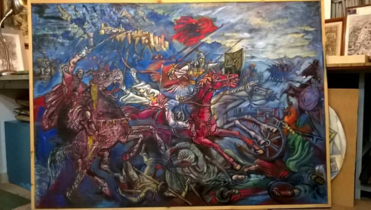 Ekspozita “PranverArt” / Piktorët sjellin punime për Vitit të Skënderbeut në Muzeun Kombëtar