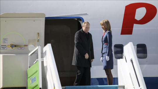 Vladimir Putin mbërrin në Turqi, pritet takim me Presidentin Erdogan