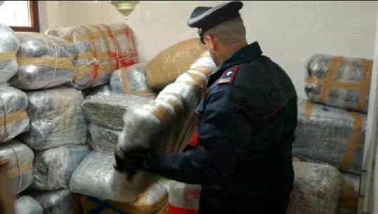 18-vjeç dhe me vilë në Romë, arrestohet shqiptari me 1350 kg marijuanë