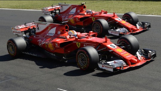 ‘Kokëkuqet’ italiane triumfojnë në provat e Formula 1