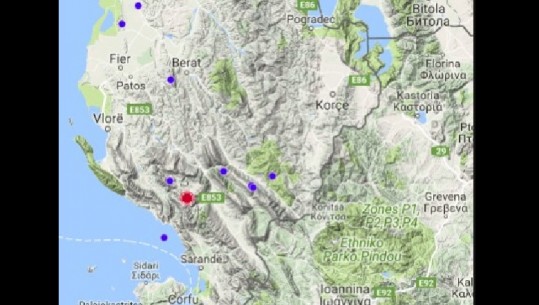 Tërmet 3.7 ballë në jug të vendit, frikë te banorët, s'raportohet për dëme