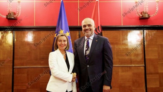 Pas rekomandimit për negociatat, Mogherini vjen në Tiranë, darkë me Ramën