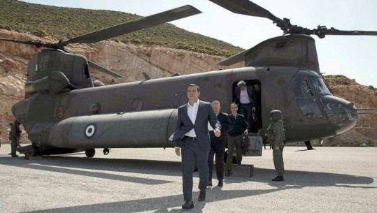 Rindizen tensionet/Turqia provokon Greqinë, dy avionë i afrohen helikopterit të Tsipras