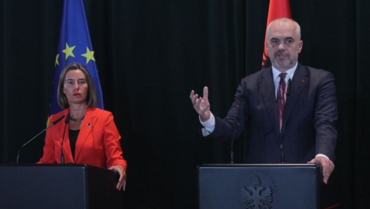 Negociatat, Mogherini: Dialog me opozitën. Rama: Ftoj Bashën për bashkim në një fanellë kuqezi