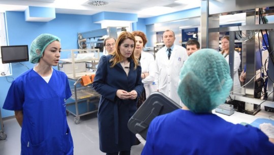 Manastirliu: Sterilizimi edhe në Vlorë, 4.5 milion euro investim për paisjet spitalore Rajonale