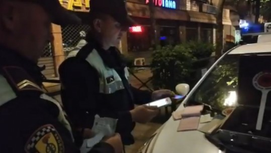 Po ‘fluturonte’ me makinë në Rrugën e Kavajës, Policia e Tiranës në aksion