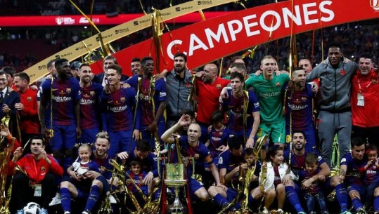 Barça ‘masakron’ Seviljan dhe fiton Kupën e Mbretit, Benevento ‘shokon’ Milanin