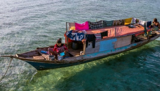Tributë Bajau, njerëzit që jetojnë në ujë/FOTO