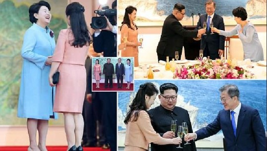 Takimi i dytë më i rëndësishëm historik, dy zonjat e para koreane shohin për herë të parë njëra-tjetrën