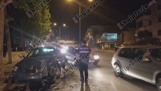 Aksident në Kamëz, përplasen dy makina, shoferi ishte i dehur/ VIDEO