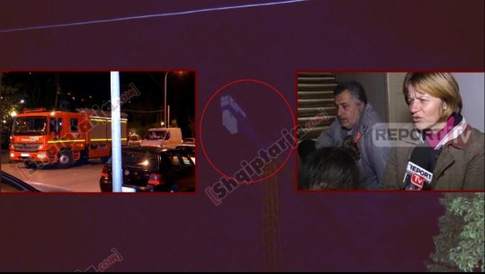 ‘Na nxori kunata nga shtëpia’/ Burrë e grua mbi vinç në Tiranë, kërcënojnë me vetëvrasje